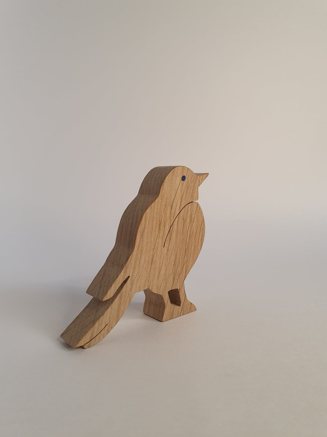 Oiseau décoratif en bois