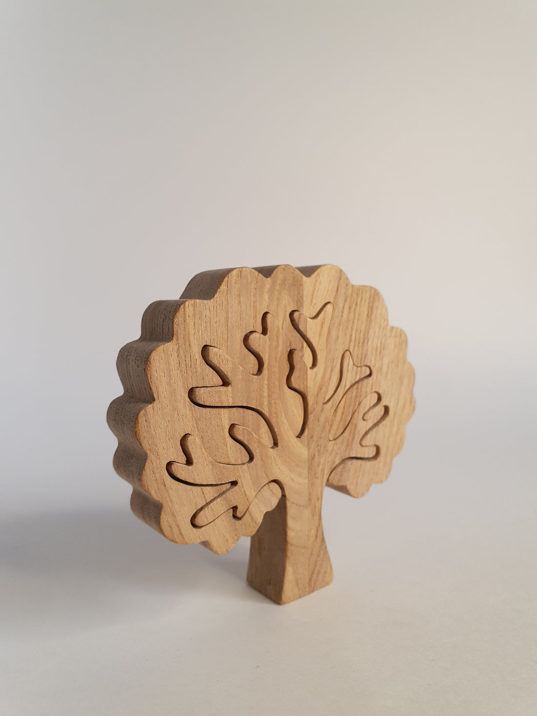Arbre puzzle décoratif en bois